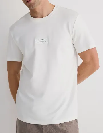 Tricou Reserved, alb