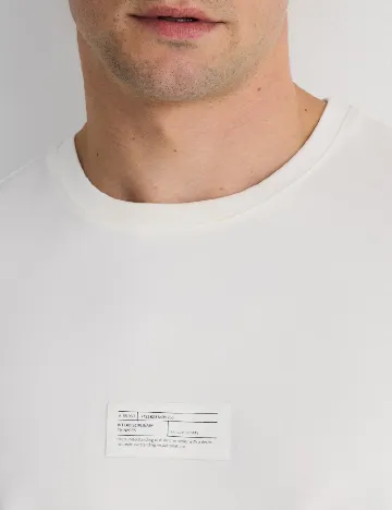 Tricou Reserved, alb