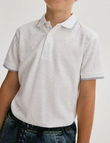 Tricou Reserved, alb