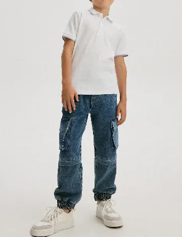 Tricou Reserved, alb