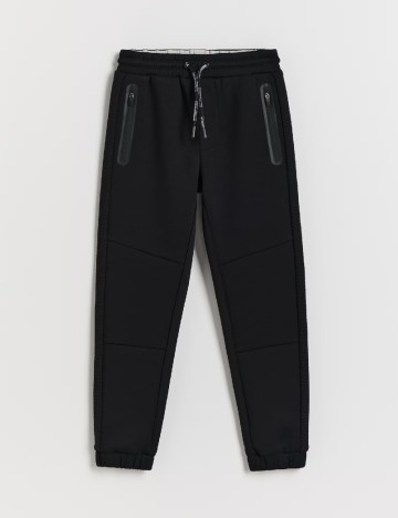 Pantaloni Reserved, negru