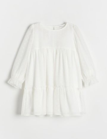 Rochie Reserved, alb