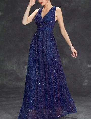 Rochie lunga SHEIN, albastru
