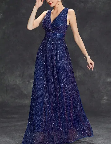 Rochie lunga SHEIN, albastru