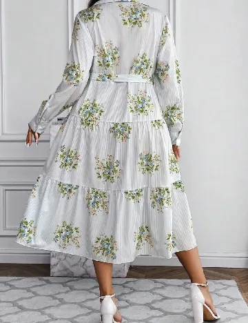 Rochie medie SHEIN CURVE, bleu