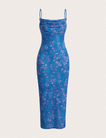 Rochie lunga SHEIN, albastru