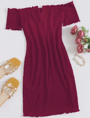 Rochie scurta SHEIN, roz