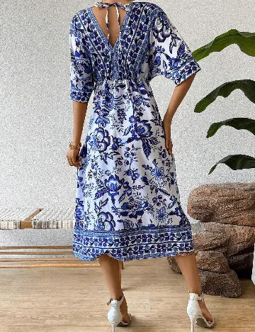 Rochie medie SHEIN, albastru Albastru