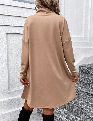 Rochie scurta SHEIN, maro