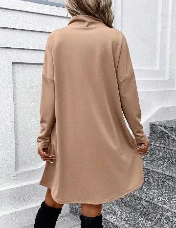 Rochie scurta SHEIN, maro