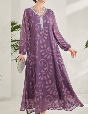 Rochie lunga SHEIN, mov