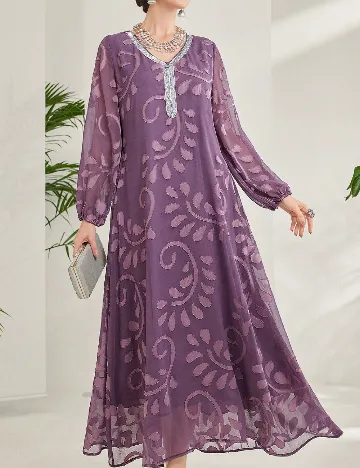 Rochie lunga SHEIN, mov