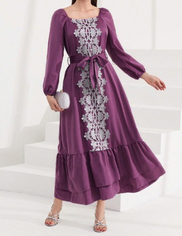 Rochie lunga SHEIN, mov