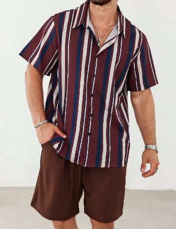 Compleu SHEIN Plus Size Men, mix culori