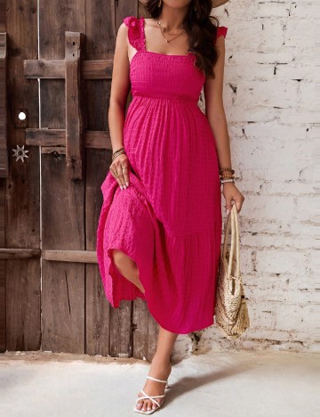 Rochie medie SHEIN, roz