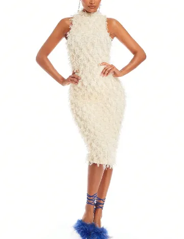 Rochie medie SHEIN, crem
