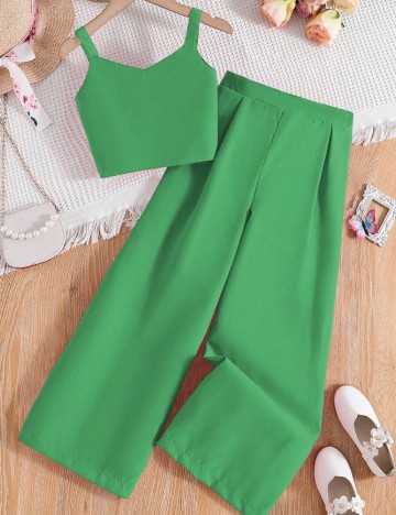 Compleu Shein Kids, verde