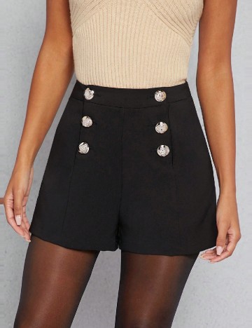 Pantaloni scurti SHEIN, negru