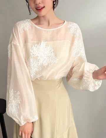 Bluza SHEIN, crem