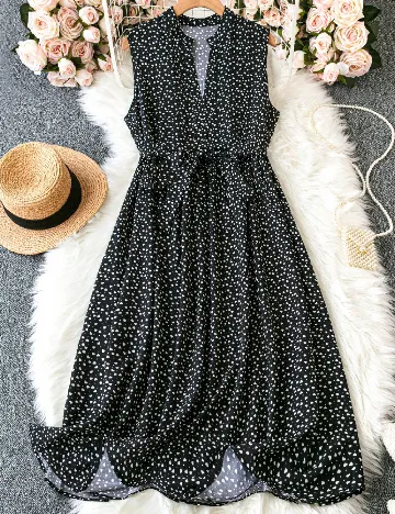 Rochie lunga SHEIN CURVE, negru