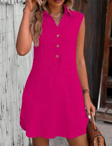 Rochie scurta SHEIN, roz