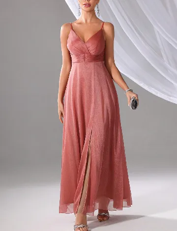 Rochie lunga SHEIN, roz