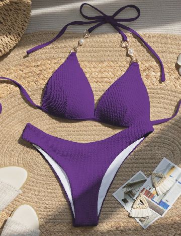 Costum de baie SHEIN, mov