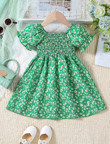 Rochie Shein Kids, verde