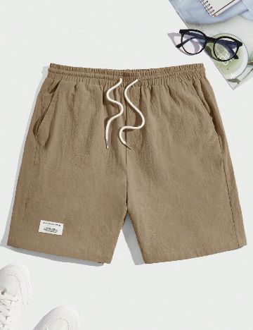 Pantaloni scurti SHEIN, maro