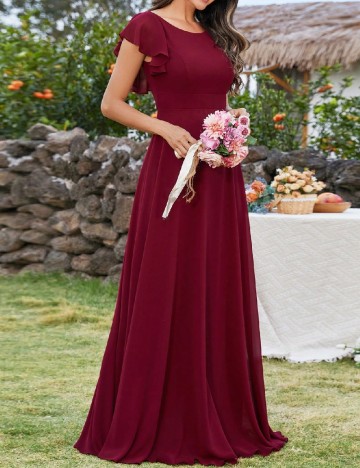 Rochie lunga SHEIN, rosu