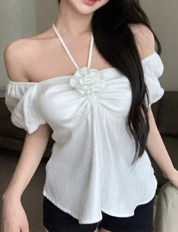 Bluza Dazy, alb