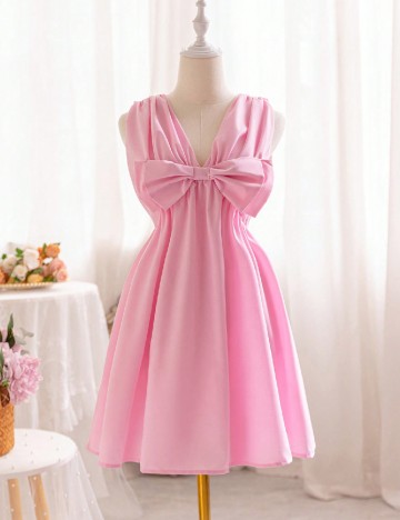 Rochie scurta SHEIN, roz