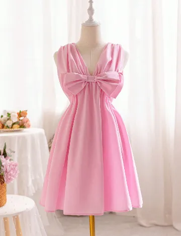 Rochie scurta SHEIN, roz