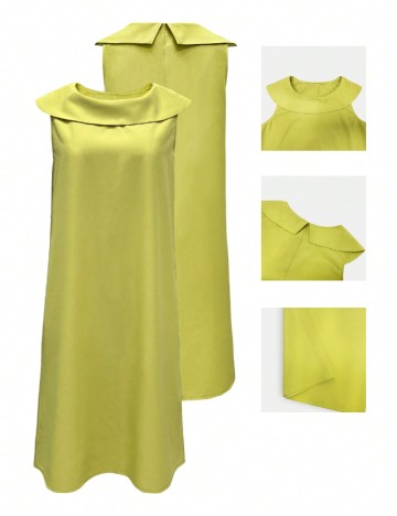 Rochie scurta SHEIN, verde