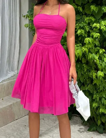 Rochie scurta SHEIN, roz