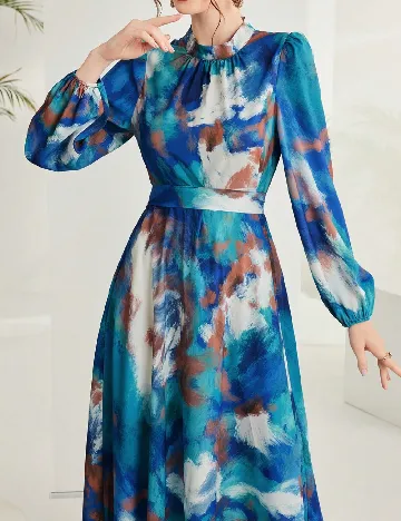 Rochie lunga SHEIN, albastru