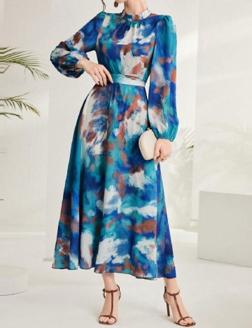 Rochie lunga SHEIN, albastru