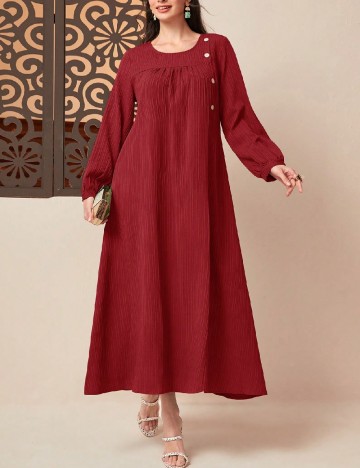 Rochie lunga SHEIN, rosu