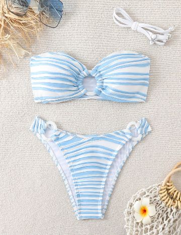 Costum de baie SHEIN, bleu