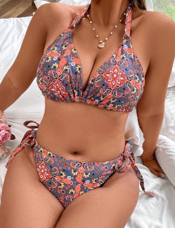Costum de baie SHEIN CURVE, mix culori