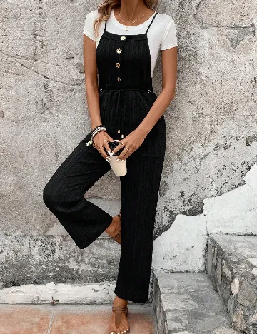 Salopeta SHEIN, negru