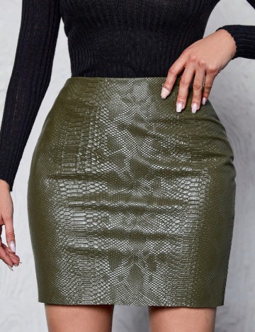 Fusta SHEIN, verde