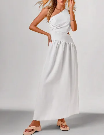 Rochie lunga SHEIN, alb