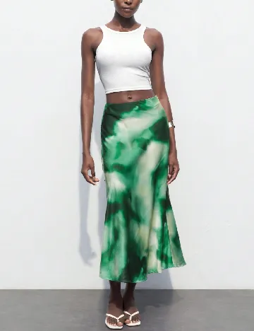Fusta SHEIN, verde