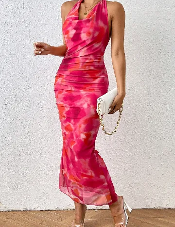 Rochie lunga SHEIN, roz