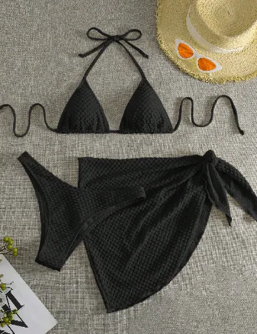 Costum de baie SHEIN, negru