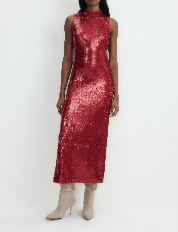 Rochie lunga Reserved, rosu