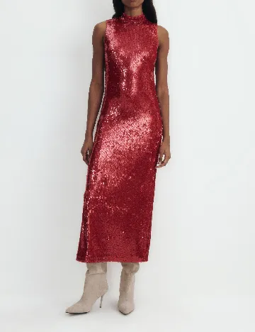 Rochie lunga Reserved, rosu
