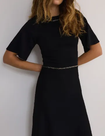 Rochie medie Reserved, negru