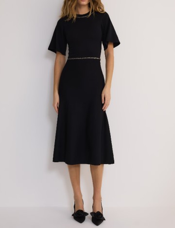 Rochie medie Reserved, negru